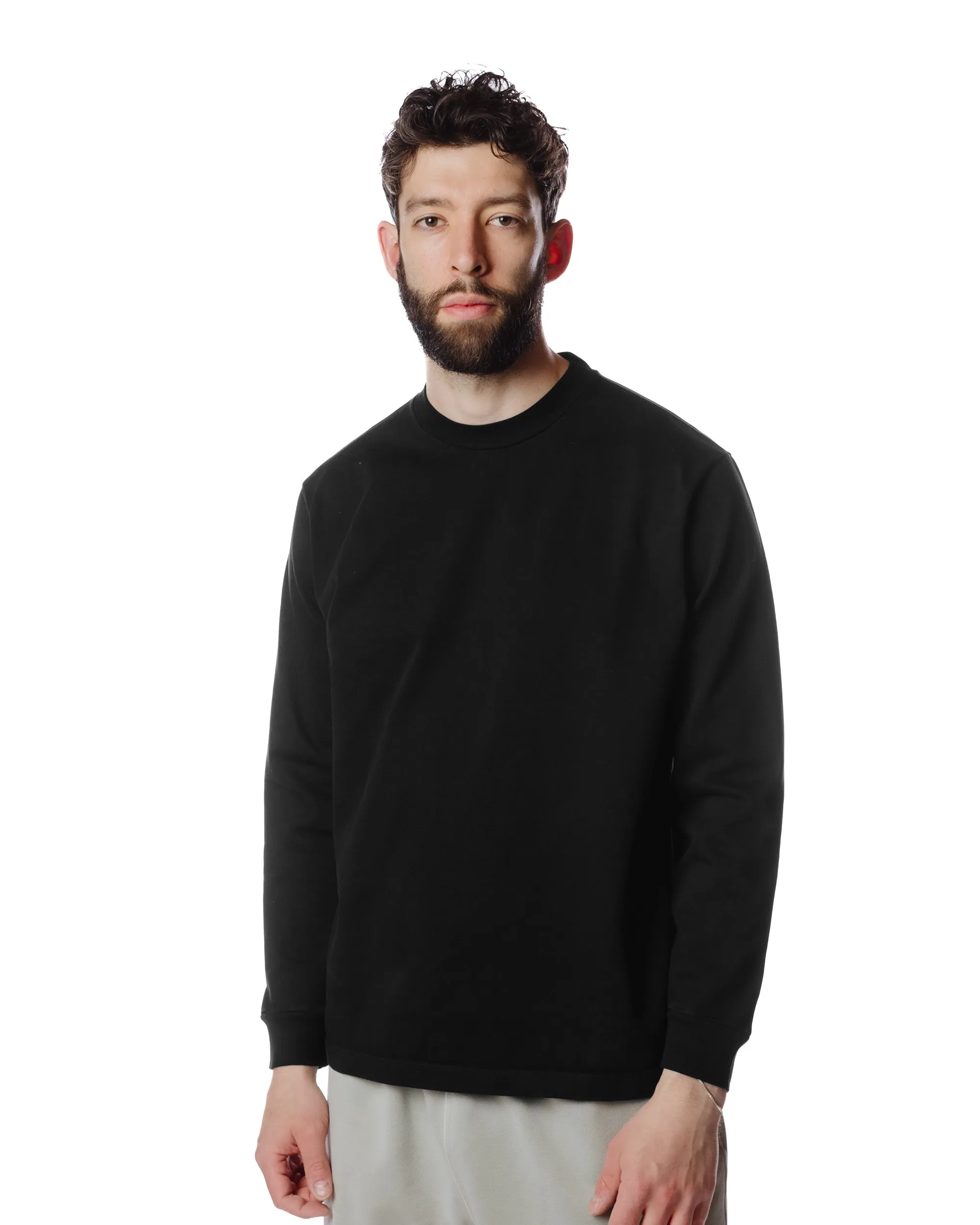 Soft and Flexible Lady White Co. L/S Rugby T-Shirt Black