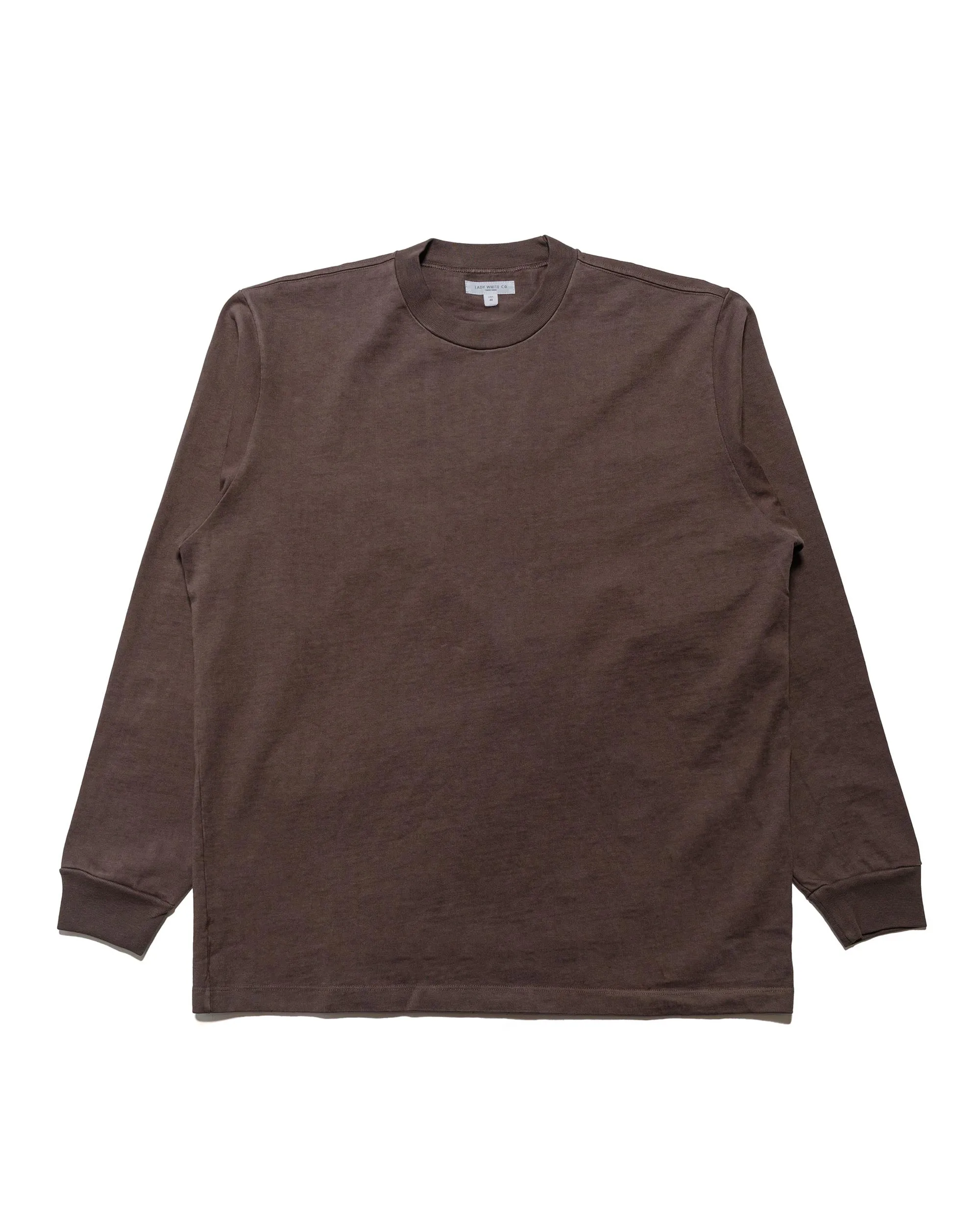 Fashion and Comfort Lady White Co. L/S Rugby T-Shirt Deep Cement