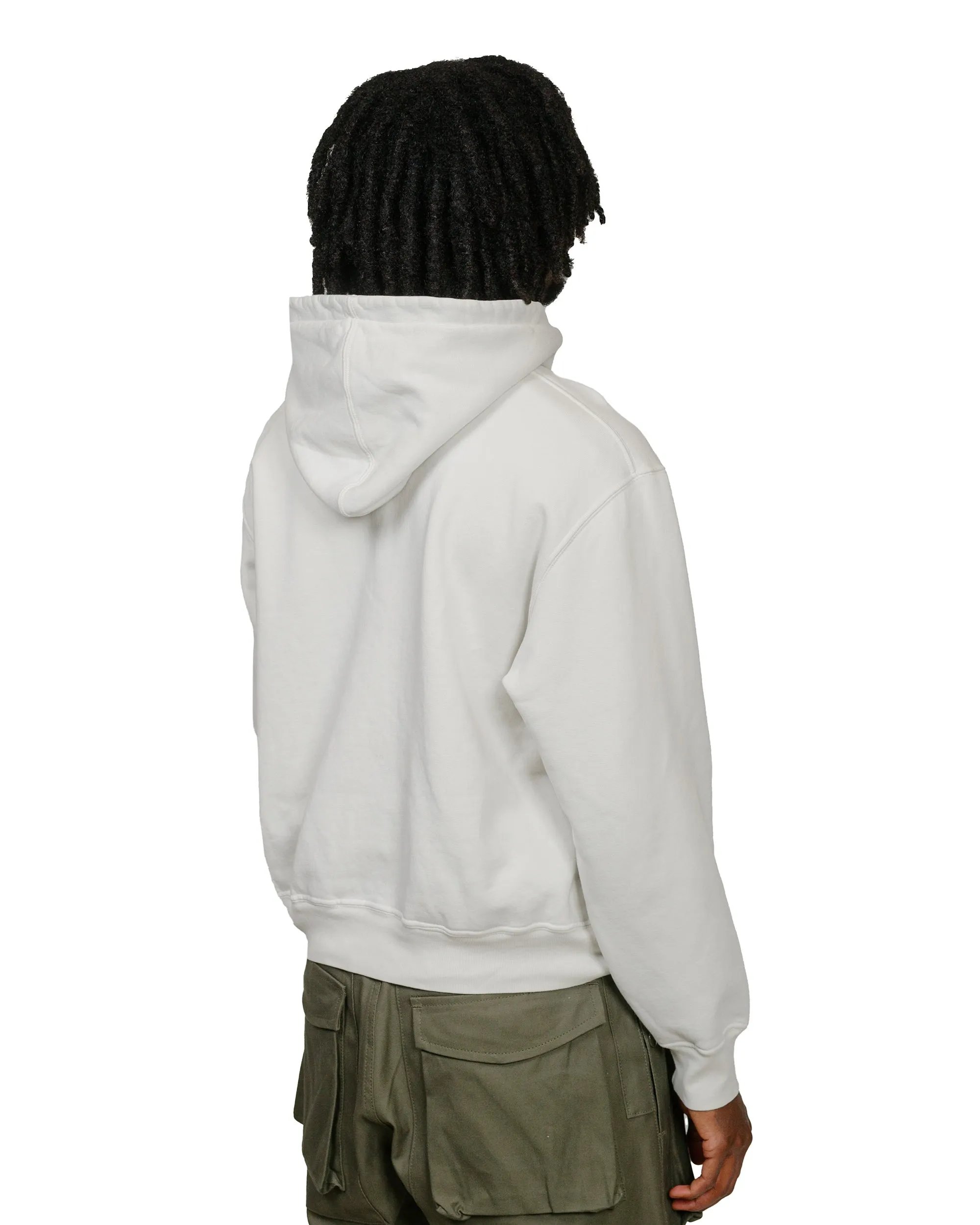 Lady White Co. Mini Hoodie Off White product team spirit fluffy texture