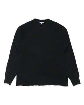 Easy to Carry appropriate for weekdays Lady White Co. Raglan Thermal Black