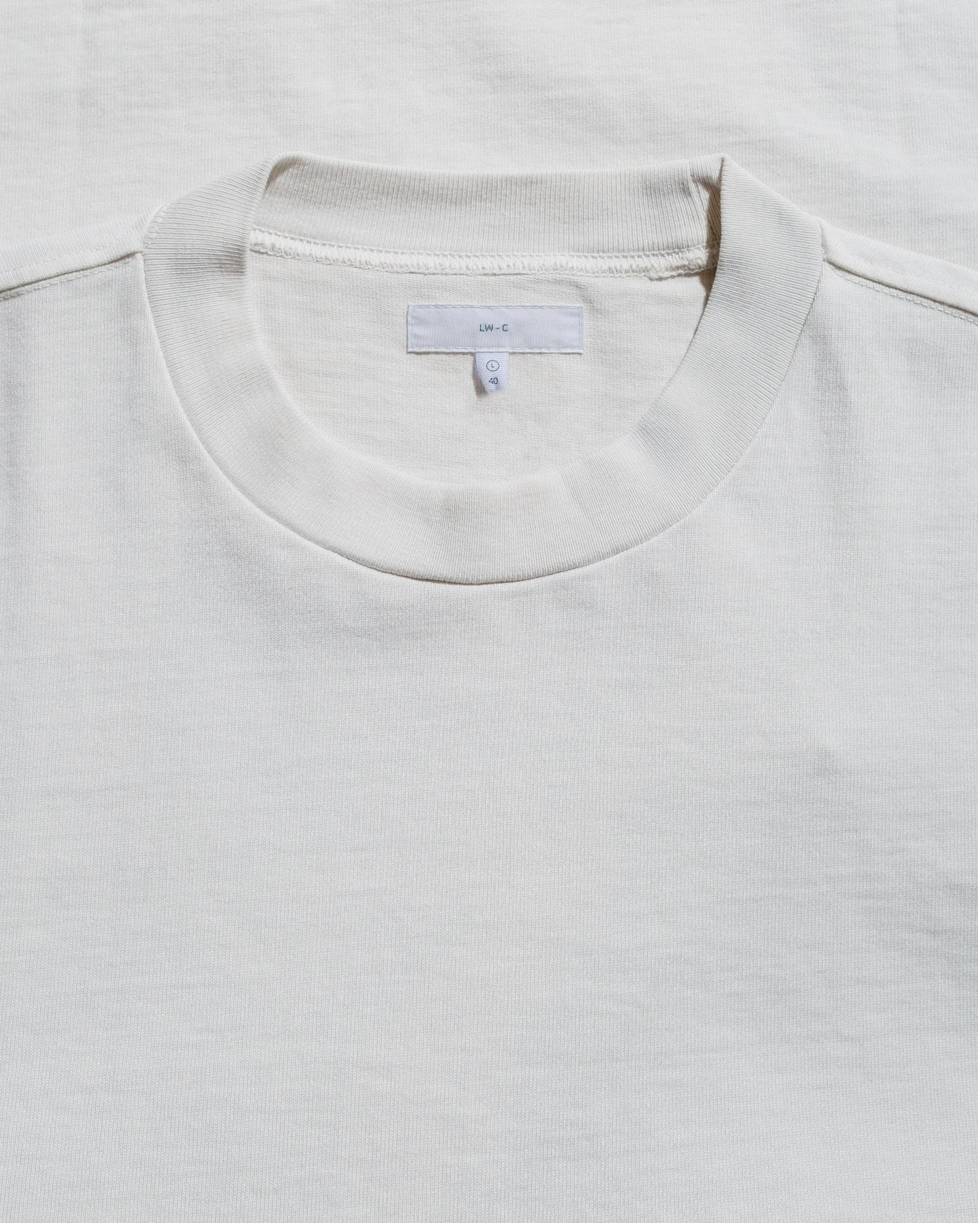 Minimalist Stitching Sporty Fashion Lady White Co. Rugby T-Shirt Off White