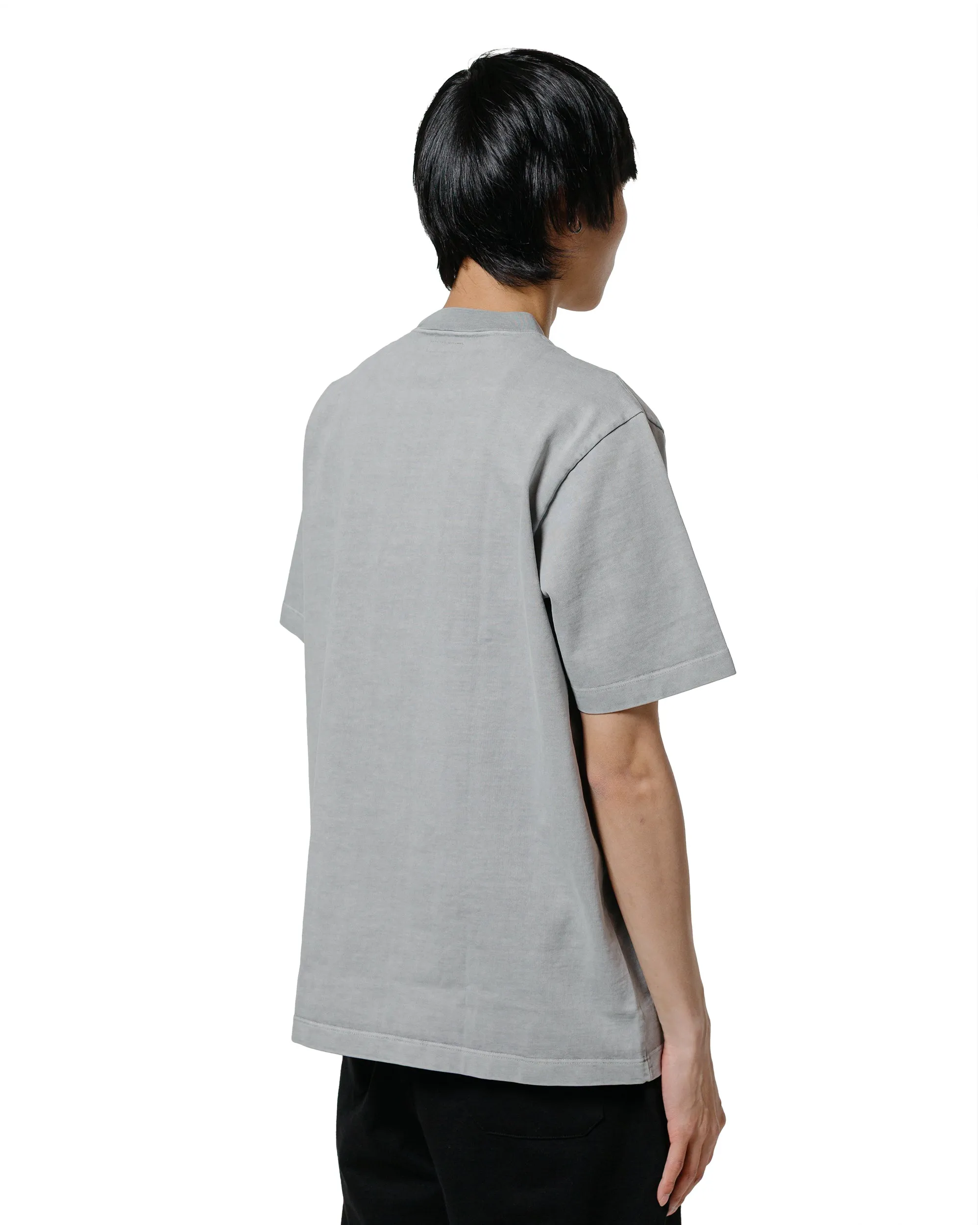 Lady White Co. Rugby T-Shirt Pigment Chalk Trendy Comfort Fit Flatlock stitching