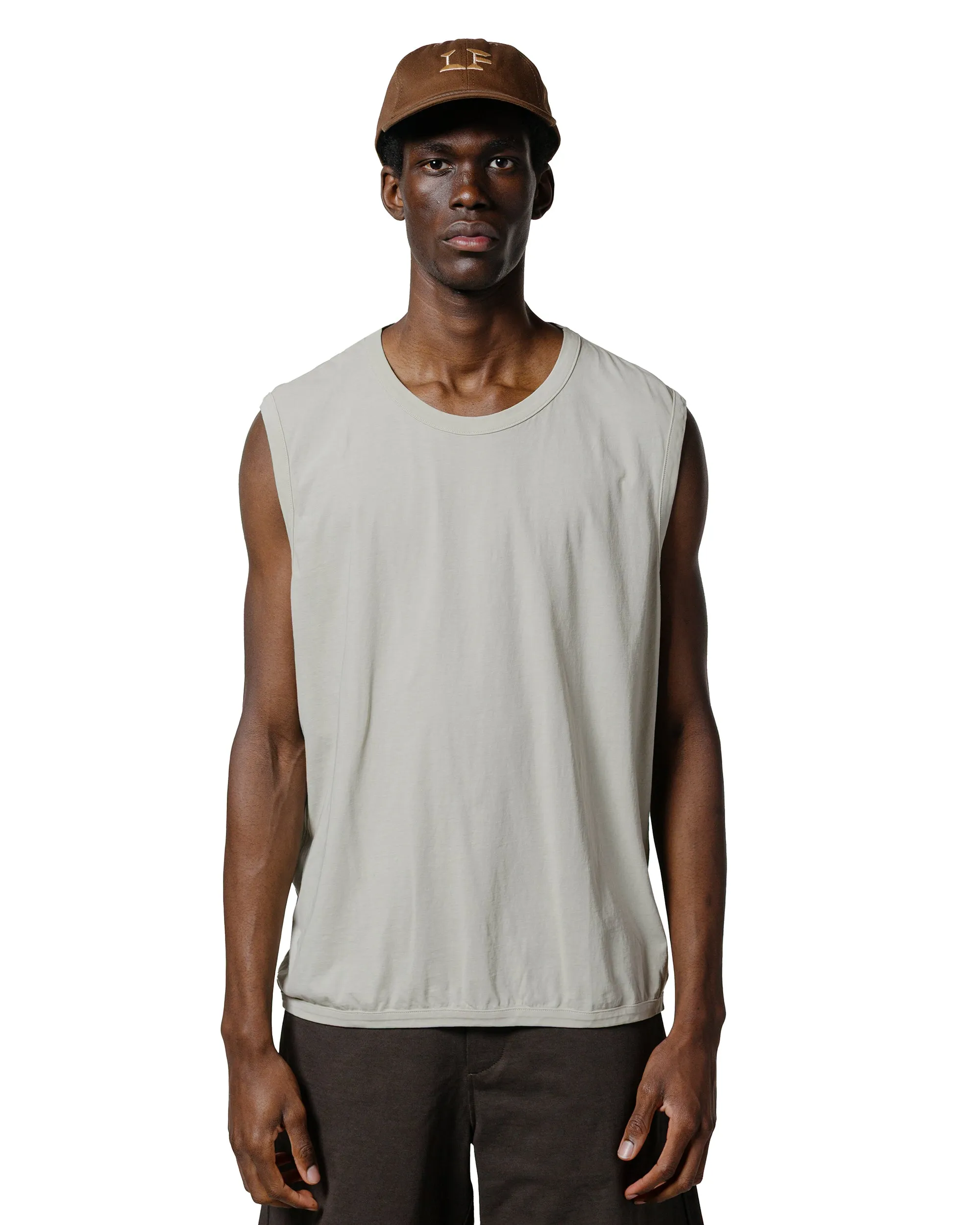 Anti Perspiration Lining short sleeved Lady White Co. Sleeveless T-Shirt Swiss Natural