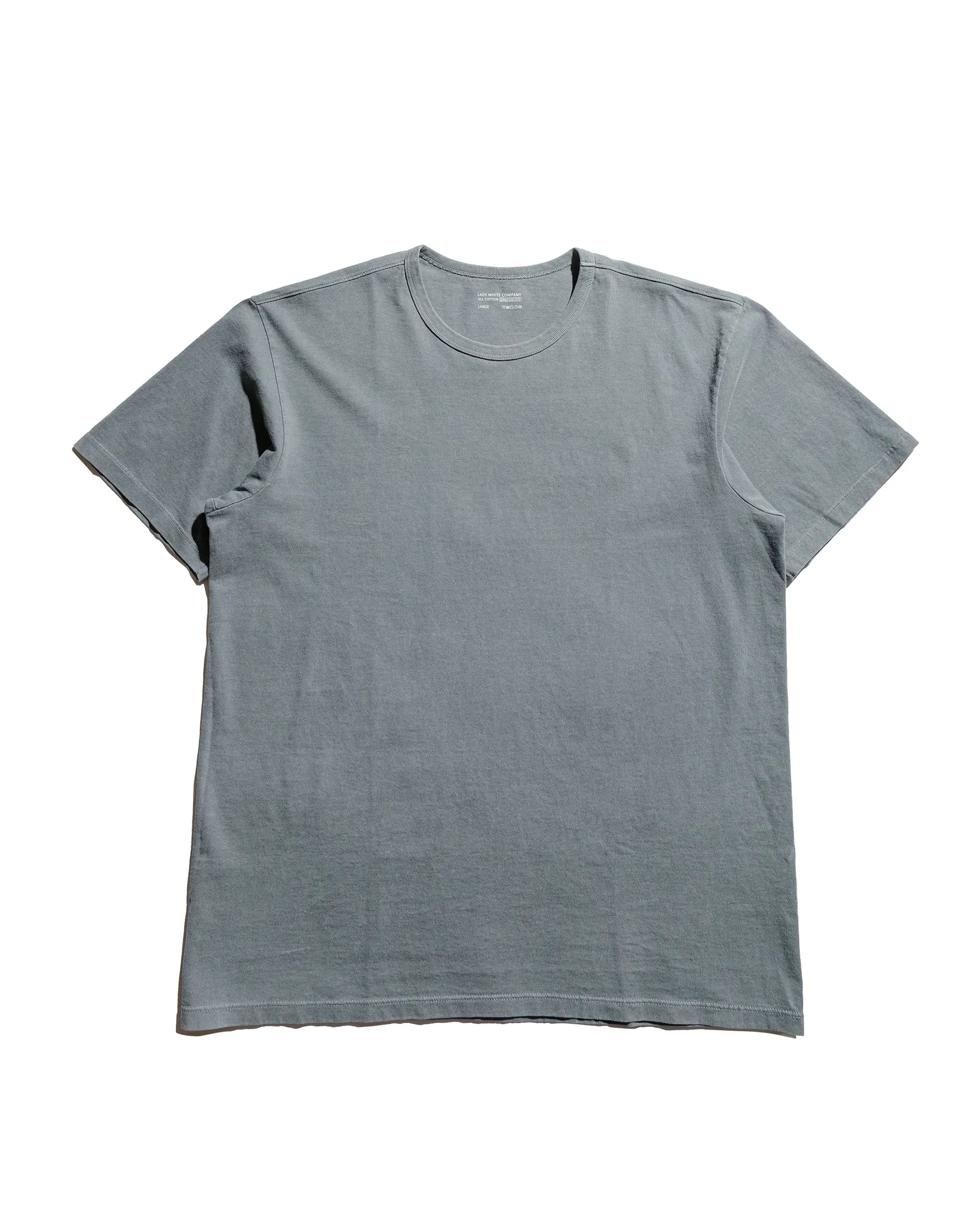 Non Restrictive Silhouette Lady White Co. T-Shirt 2-Pack Pigment Kelp