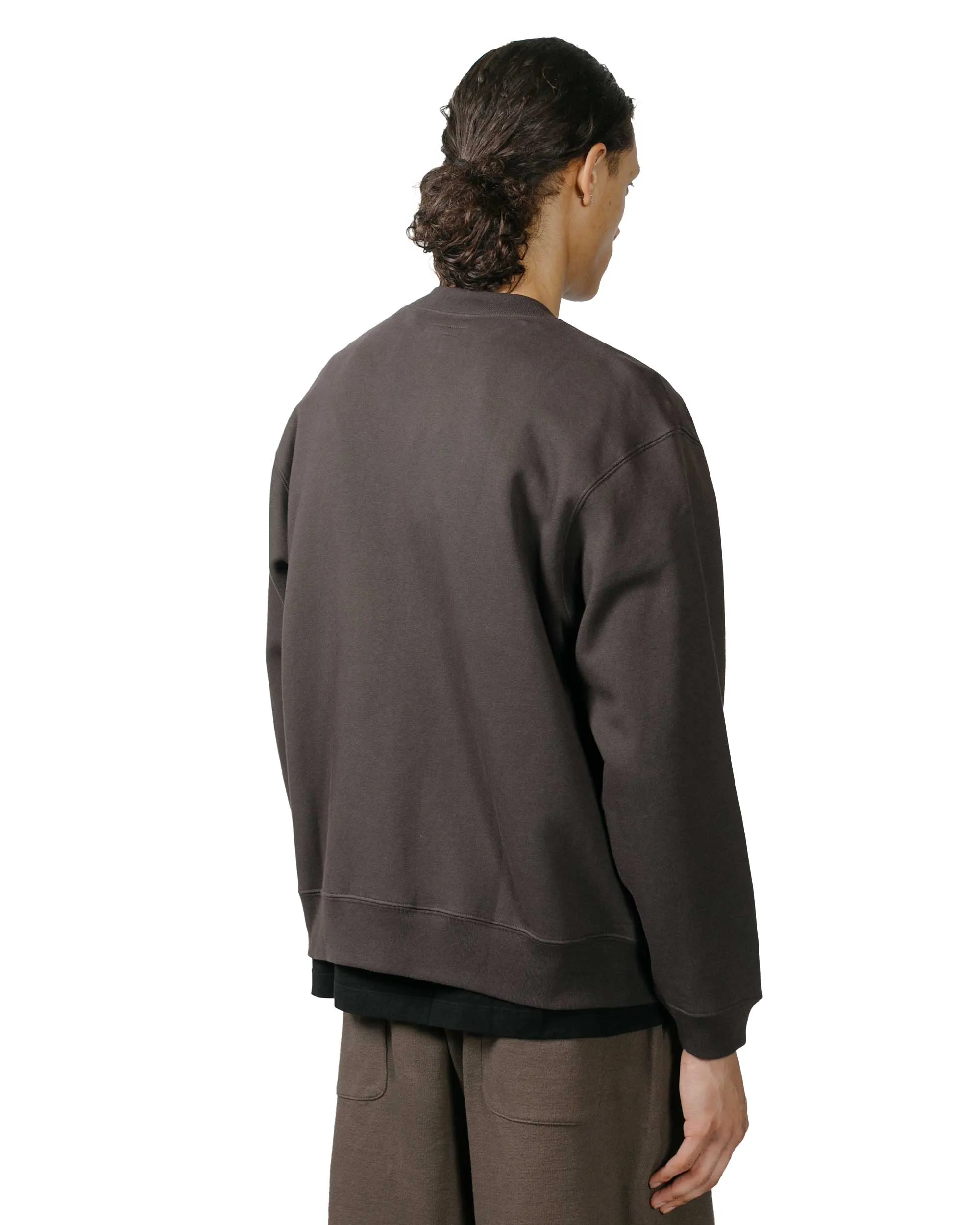 Indoor Wear Chilly Weather Lady White Co. Zip Crew Neck Tire Black