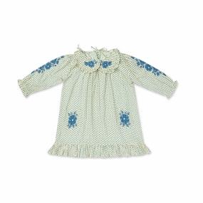Walk Free Easy Wrap Lali Belle Dress, Hearts with Embroidery