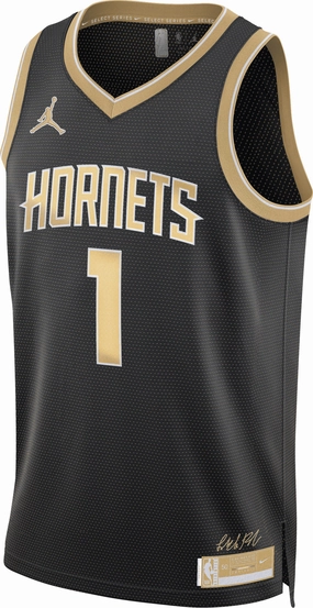 LaMelo Ball Charlotte Hornets 2024 Select Series Jordan Dri-FIT NBA Swingman Jersey Core Fit