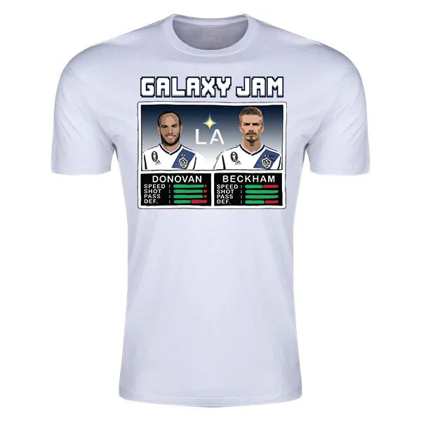 LA Galaxy Jam - Donovan and Beckham Retro T-Shirt Fashionable Layer City Look