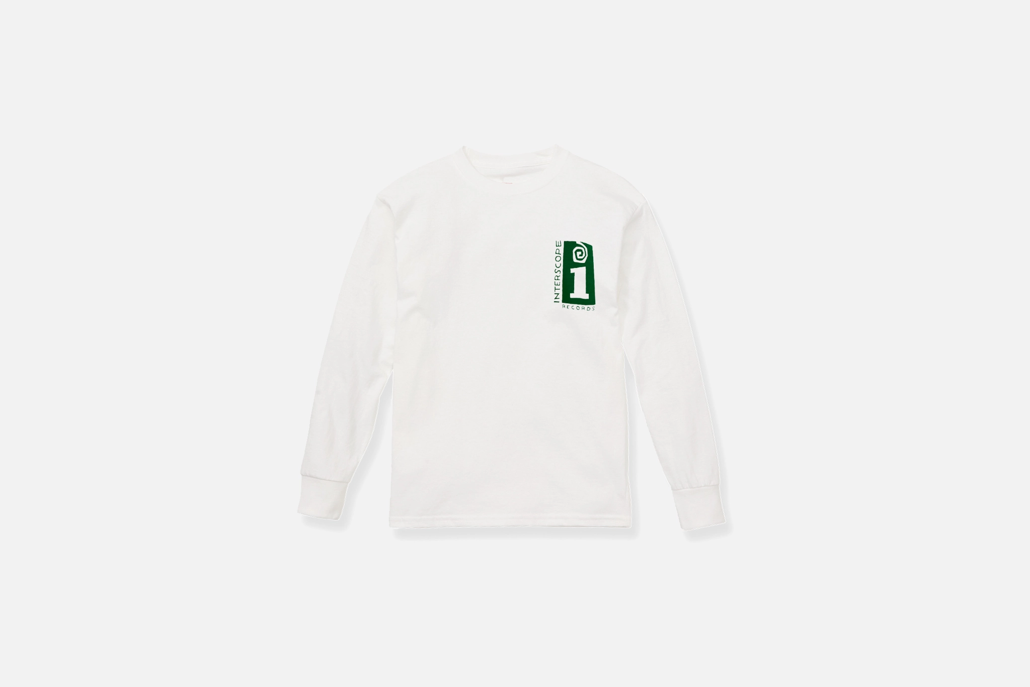 Manor X Interscope "2025 GK Roll Call Long Sleeve" M - White Effortless Fit Active Design