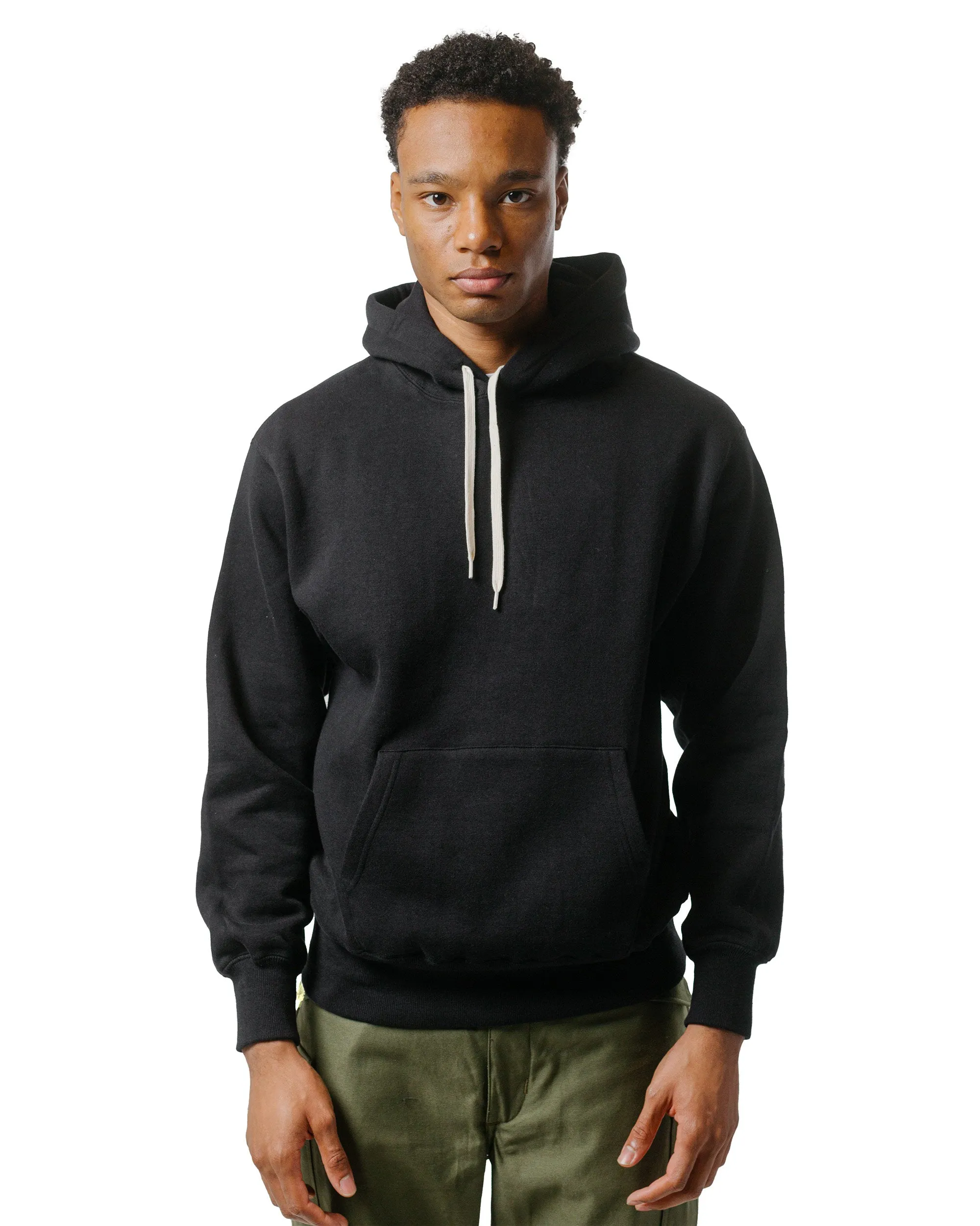 full sleeve product wedding guest elegance The Real McCoy??s MC24114 10 Oz. Loopwheel Hooded Sweatshirt Black
