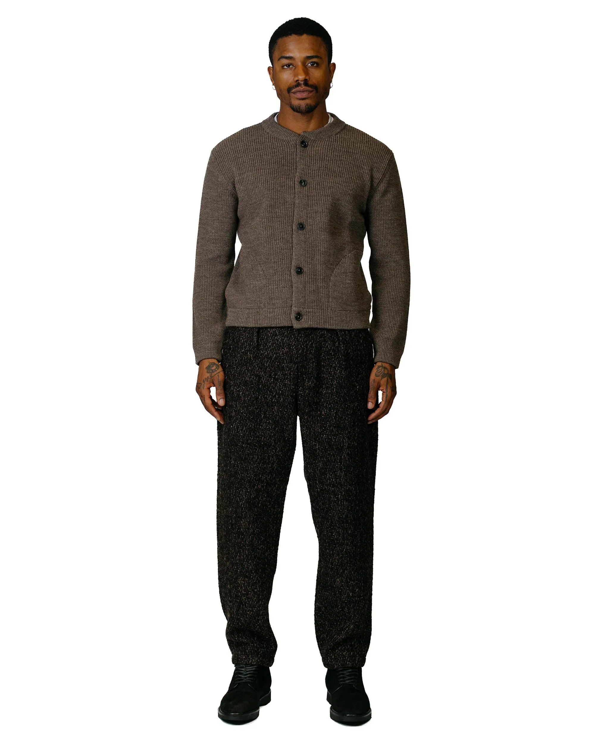 single layer product flannel coziness Andersen-Andersen Skipper Jacket Natural Taupe