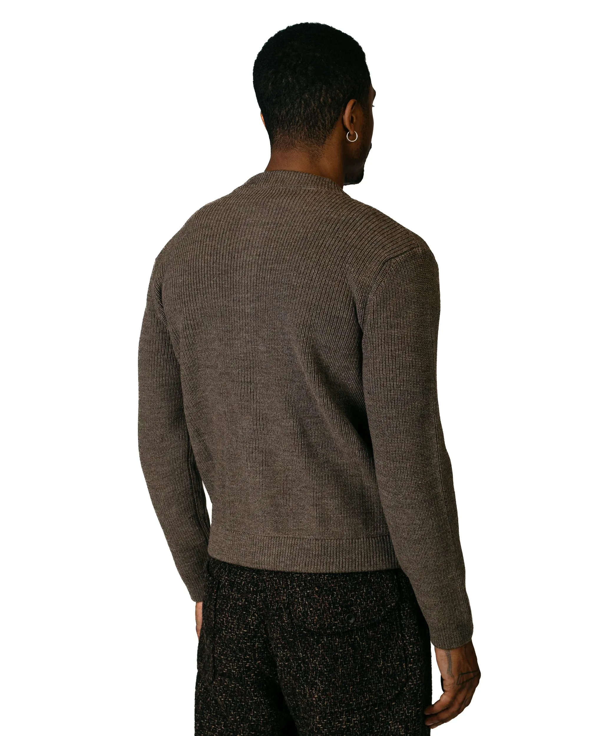 Andersen-Andersen Skipper Jacket Natural Taupe Cold Weather Wear Blend