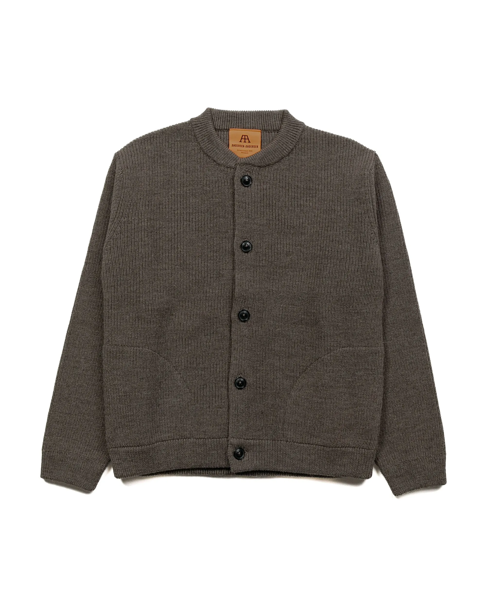 Andersen-Andersen Skipper Jacket Natural Taupe Herringbone