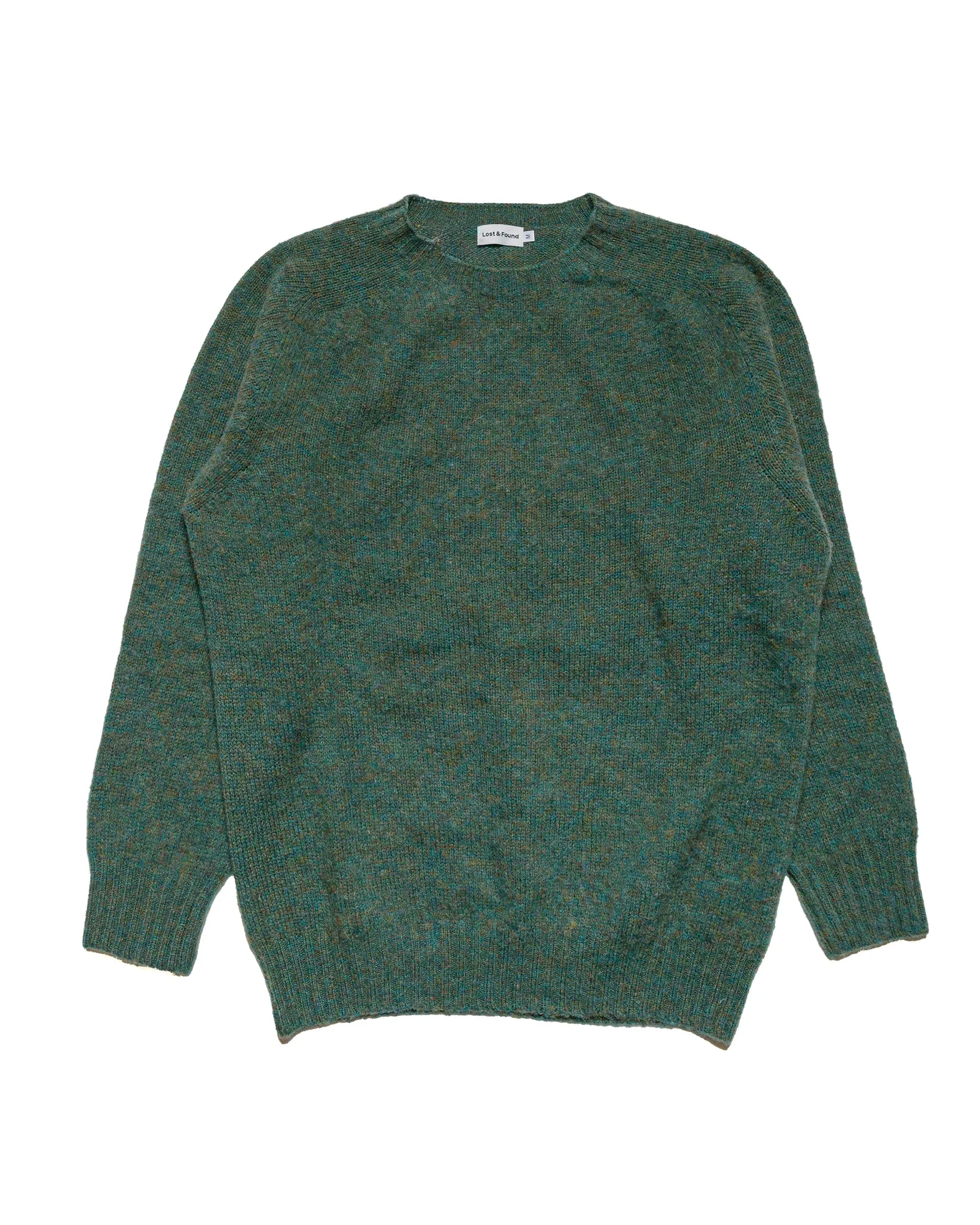 Product improvement Workout Gear Lost & Found Shaggy Sweater Jade