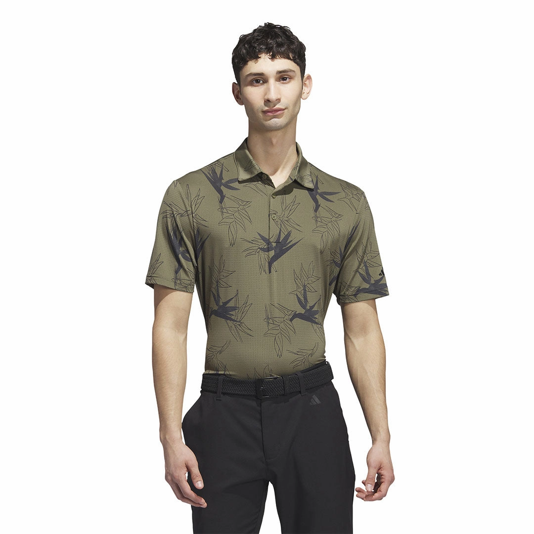 adidas - Men's Oasis Mesh Polo (HZ0438) Double Layered Thermal Insulation