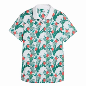 Puma - Women's MATTR Tropic Short Sleeve Golf Polo (623925 01) Modular Panel Layouts