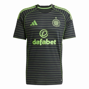 Athletic Performance Aerobic Performance Fit adidas Men's Celtic Away Jersey 25/26 (Black)