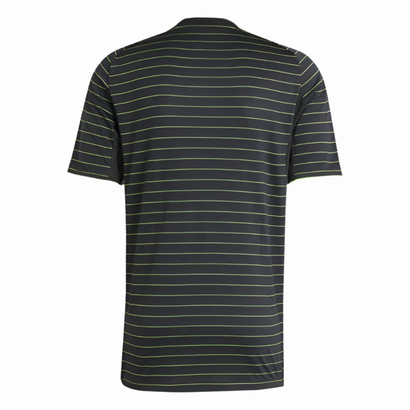 adidas Men's Celtic Away Jersey 25/26 (Black) All-Day Gear Mesh Panel Ventilation
