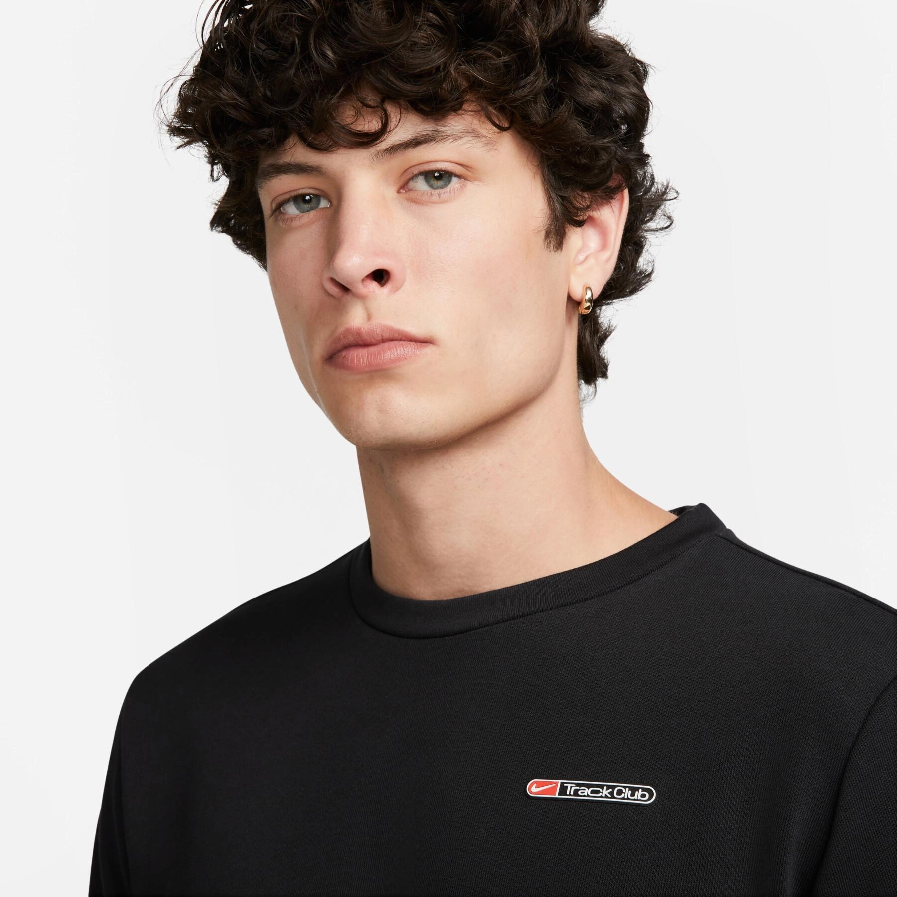 Dri-FIT Track Club Fleece Sweatshirt Soft Texture