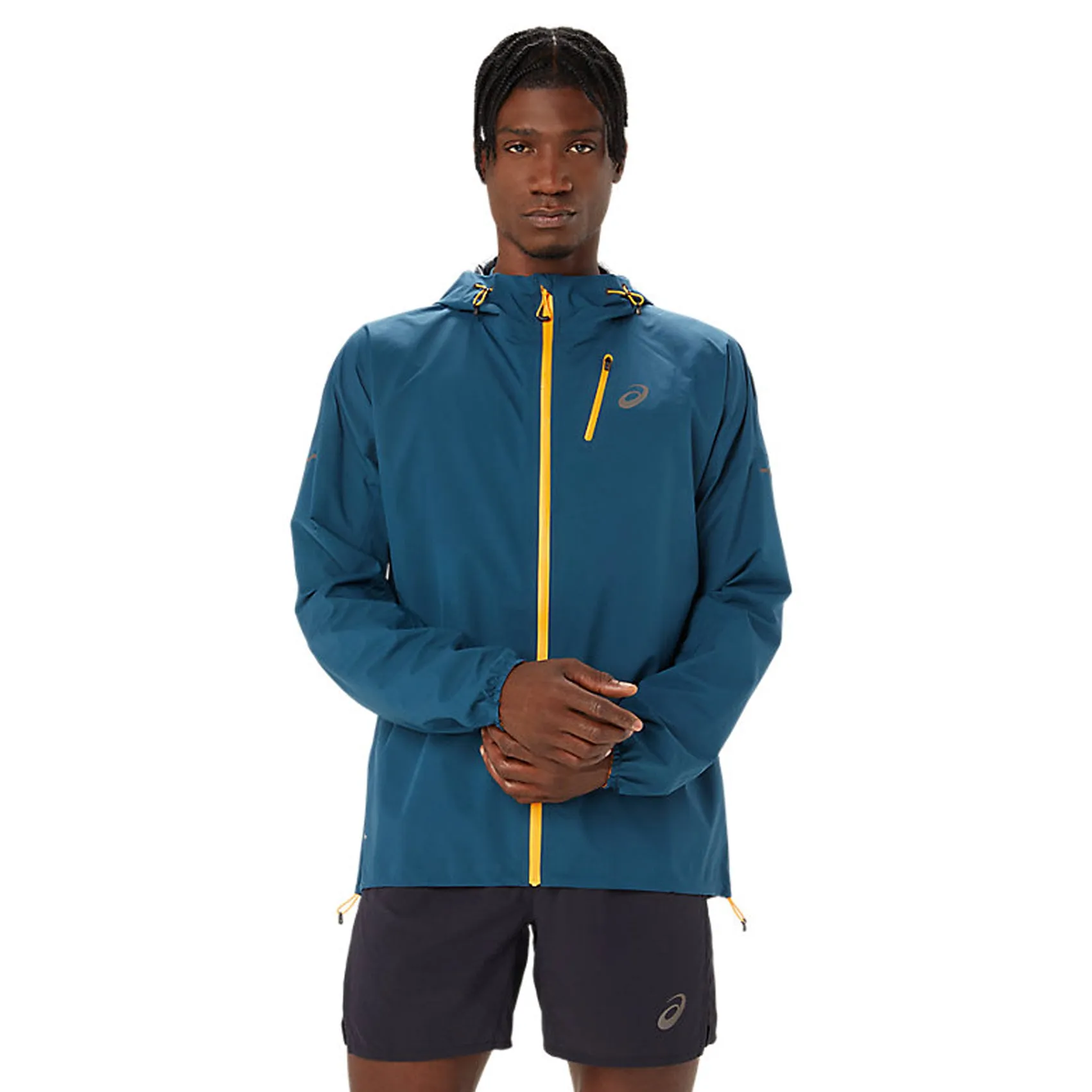 Clear Mind Mens ASICS FujiTrail Waterproof Jacket