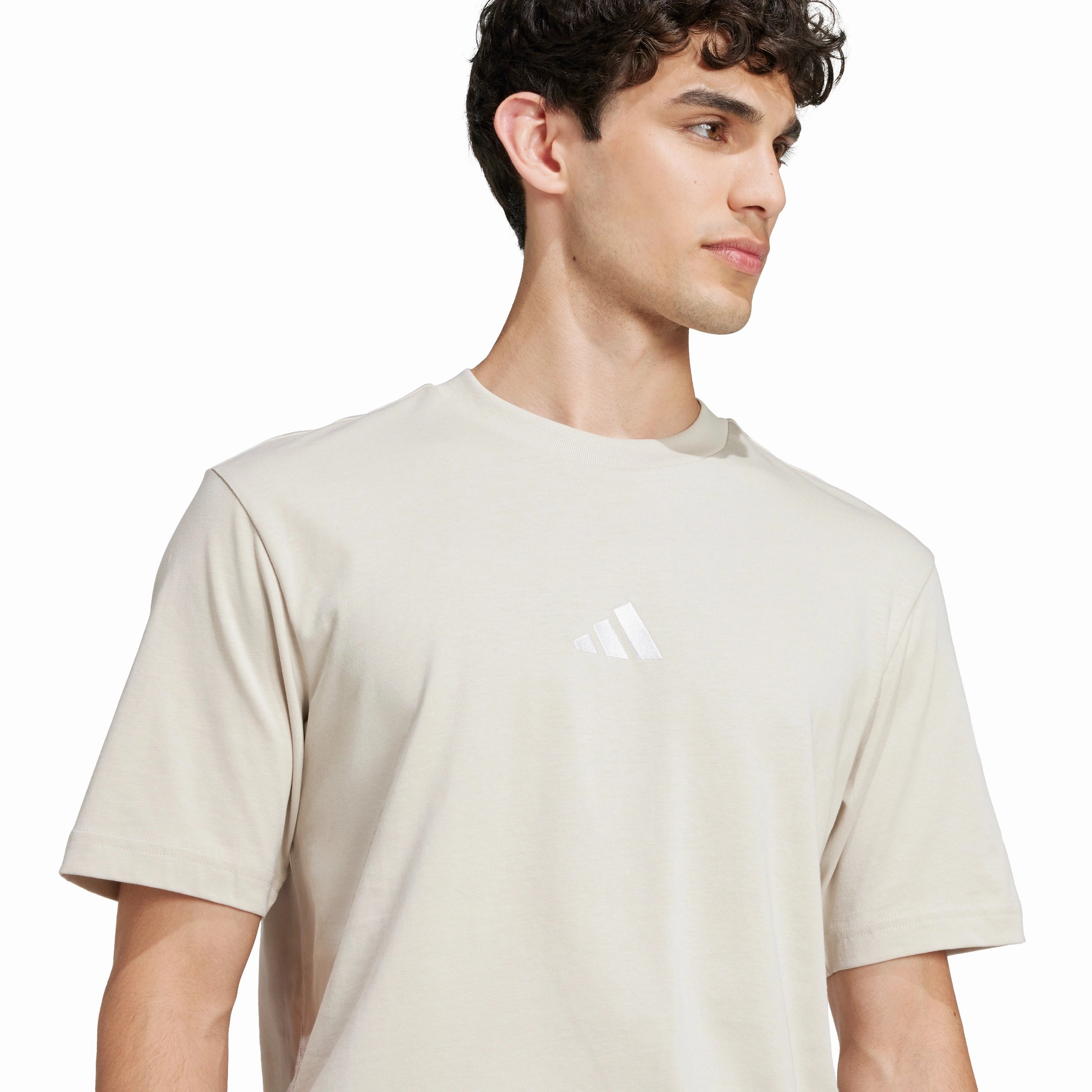 Essentials Small Logo Single Jersey T-shirt Bold Statement NoSideSeam