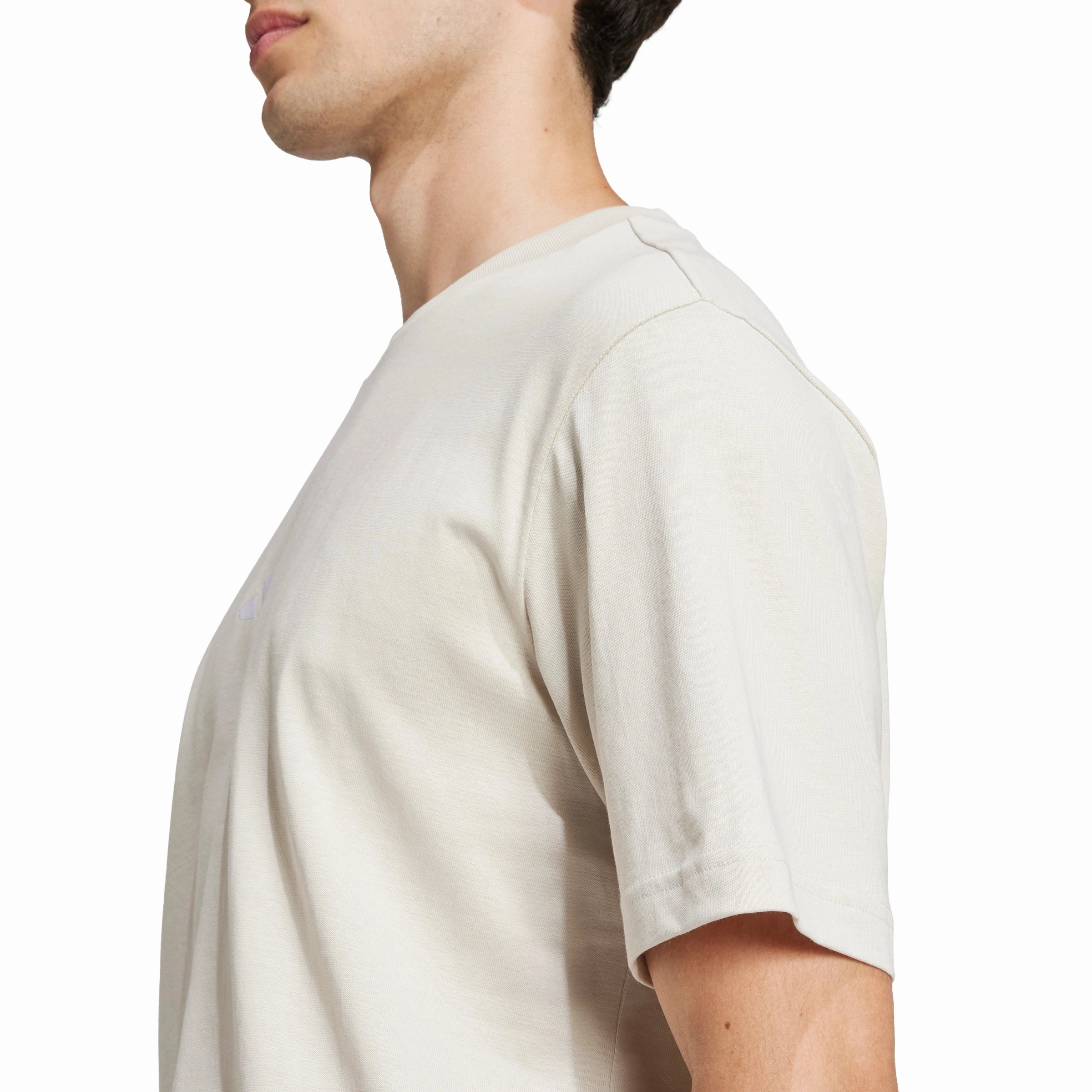 Pastel color Essentials Small Logo Single Jersey T-shirt