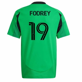 Vented Back Design adidas Austin FC CJ Fodrey Home Jersey 25/26 (Real Green)