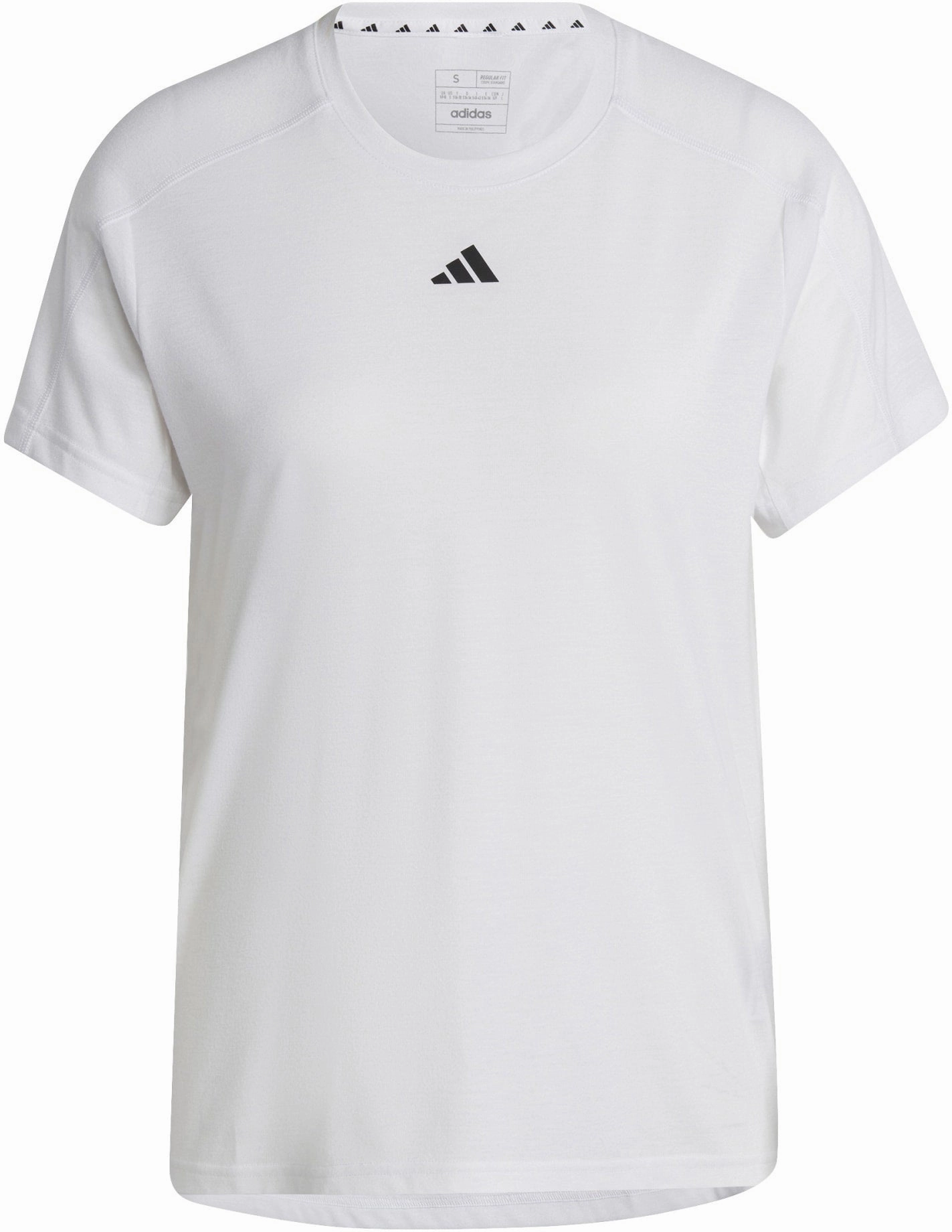 Elegant Women's AEROREADY Train Essentials Minimal Branding Crewneck T-Shirt