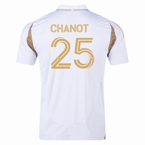 Thermal Retention Lining adidas Maxime Chanot LAFC Away Jersey 25/26 (White/Gold)