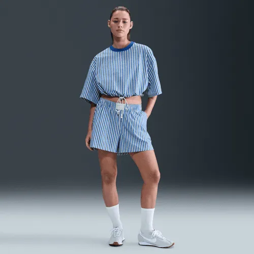 casual sneakers Nike "Striped Boxy Top" W - Game Royal / Sail