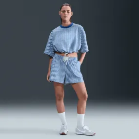 LowMaintenanceFabric Nike "Striped Boxy Top" W - Game Royal / Sail