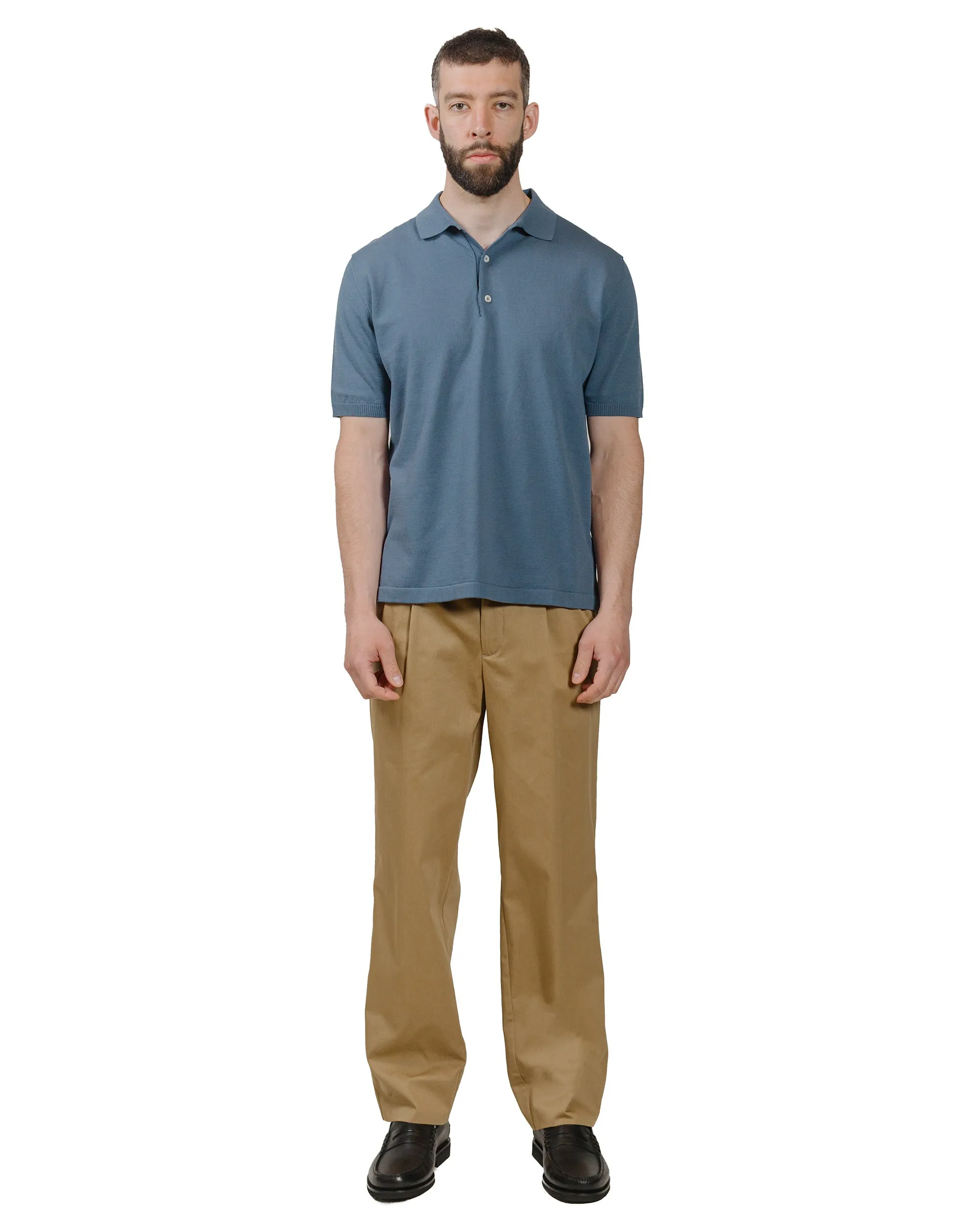 Pullover Andersen-Andersen Polo Short Petroleum