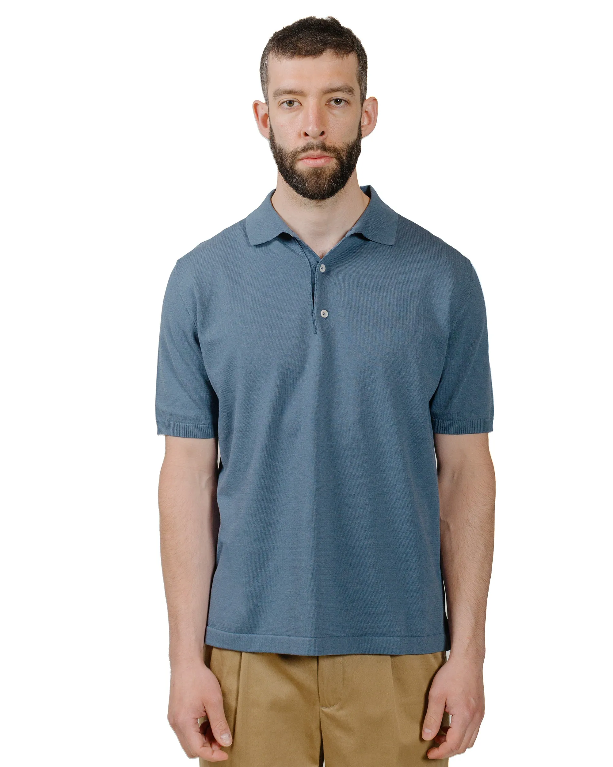 Andersen-Andersen Polo Short Petroleum Adult Size product display