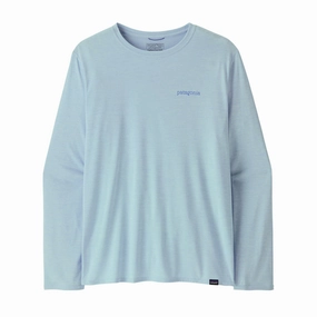 Mens Patagonia Long-Sleeved Capilene Cool Daily Graphic Shirt Cool Style