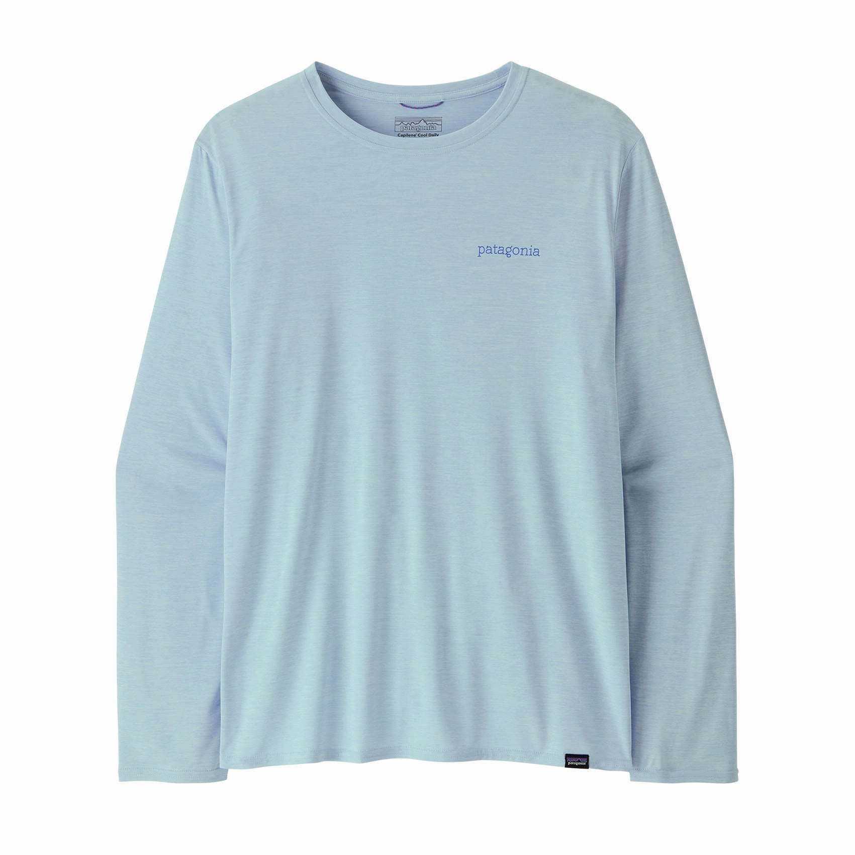 Mens Patagonia Long-Sleeved Capilene Cool Daily Graphic Shirt Meta Mood