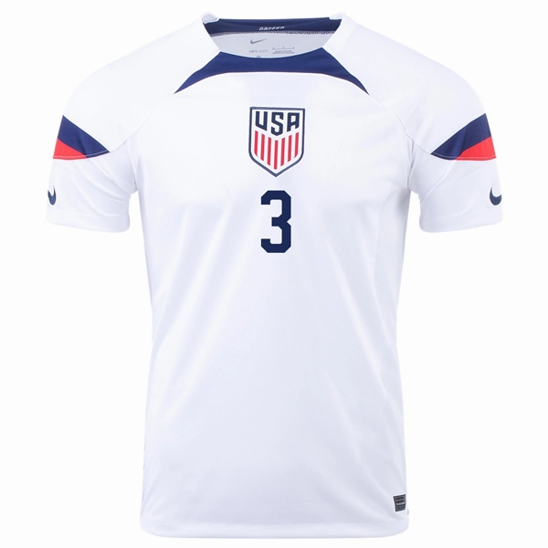 Zero Waste Manufacturing Process Nike United States Walker Zimmerman Home Jersey 22/23 (White/Loyal Blue)