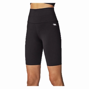 Women's Studio Ab-Tastic 9 Inch Bike Tight Shorts Smart Fit Breathable Mesh Panels
