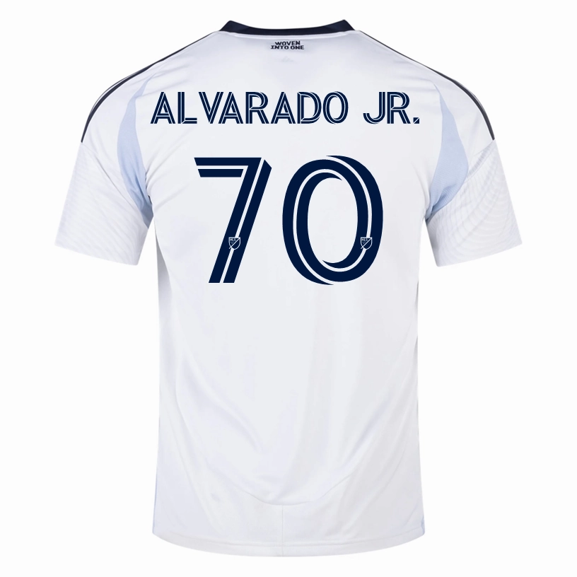 4 Way Stretch Athletic Motion adidas Alejandro Alvarado Jr. San Diego FC Away Jersey 25/26 (White)