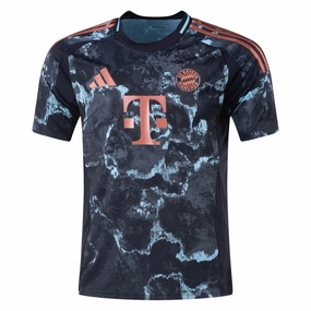 Style Driven Urban Run adidas Bayern Munich Away Jersey 24/25 (Black/Copper/Blue)