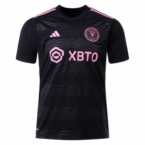 subtle style Quick Fit adidas Men's Inter Miami Away Jersey 23/24 (Black/True Pink)