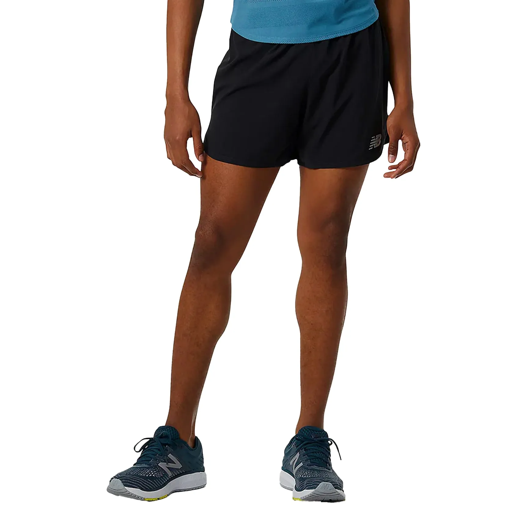 Mens New Balance Impact 5 Inch Run Short Balance Core QuickDry Technology