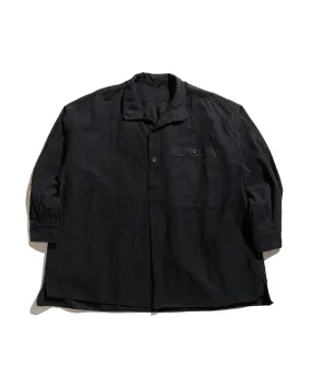 dry cleanable product delivery KAPTAIN SUNSHINE Standcollar Smock Ink Black