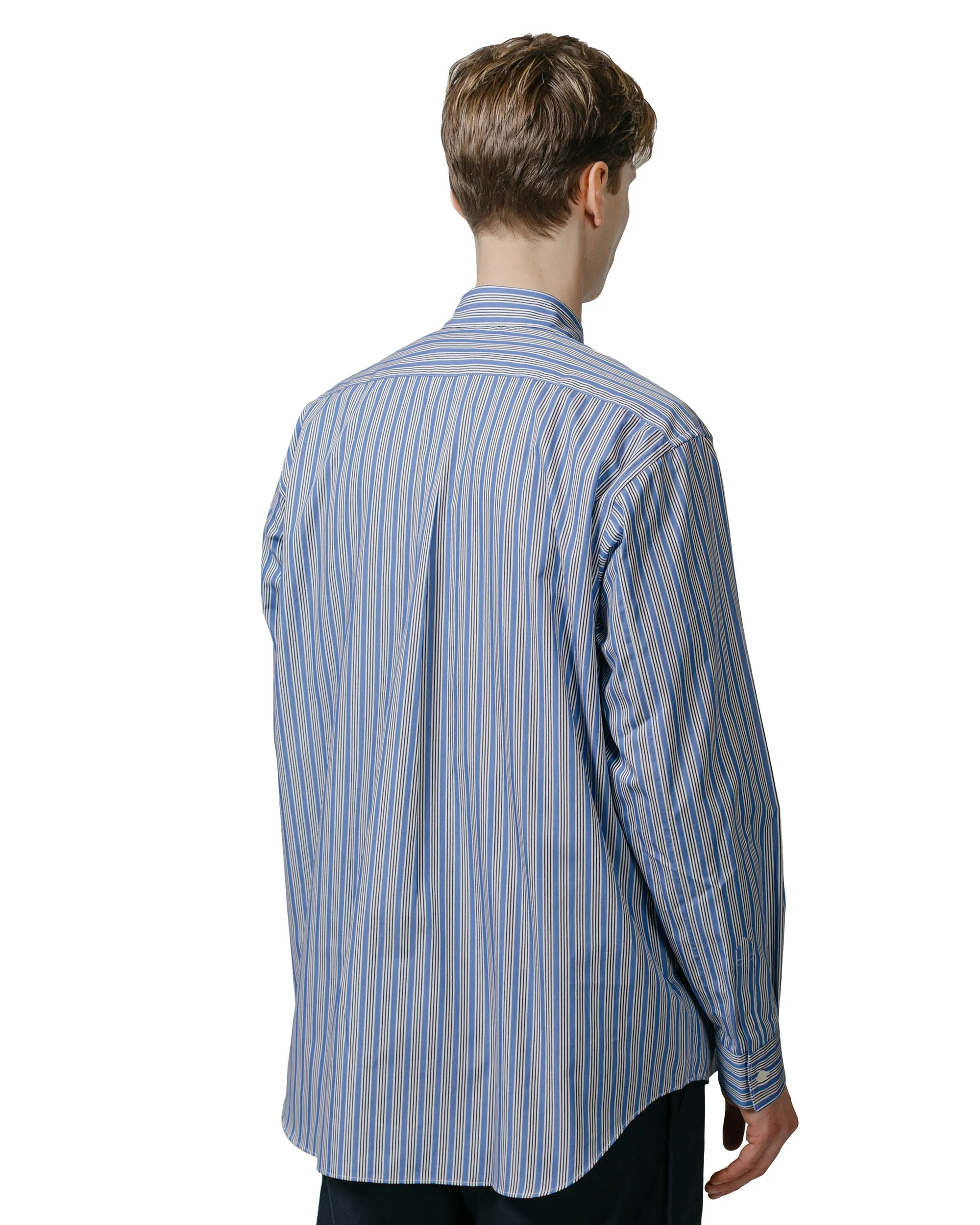 Loose Fit Comme des Gar?ons SHIRT Wide Classic Big Collar Shirt Stripe 2