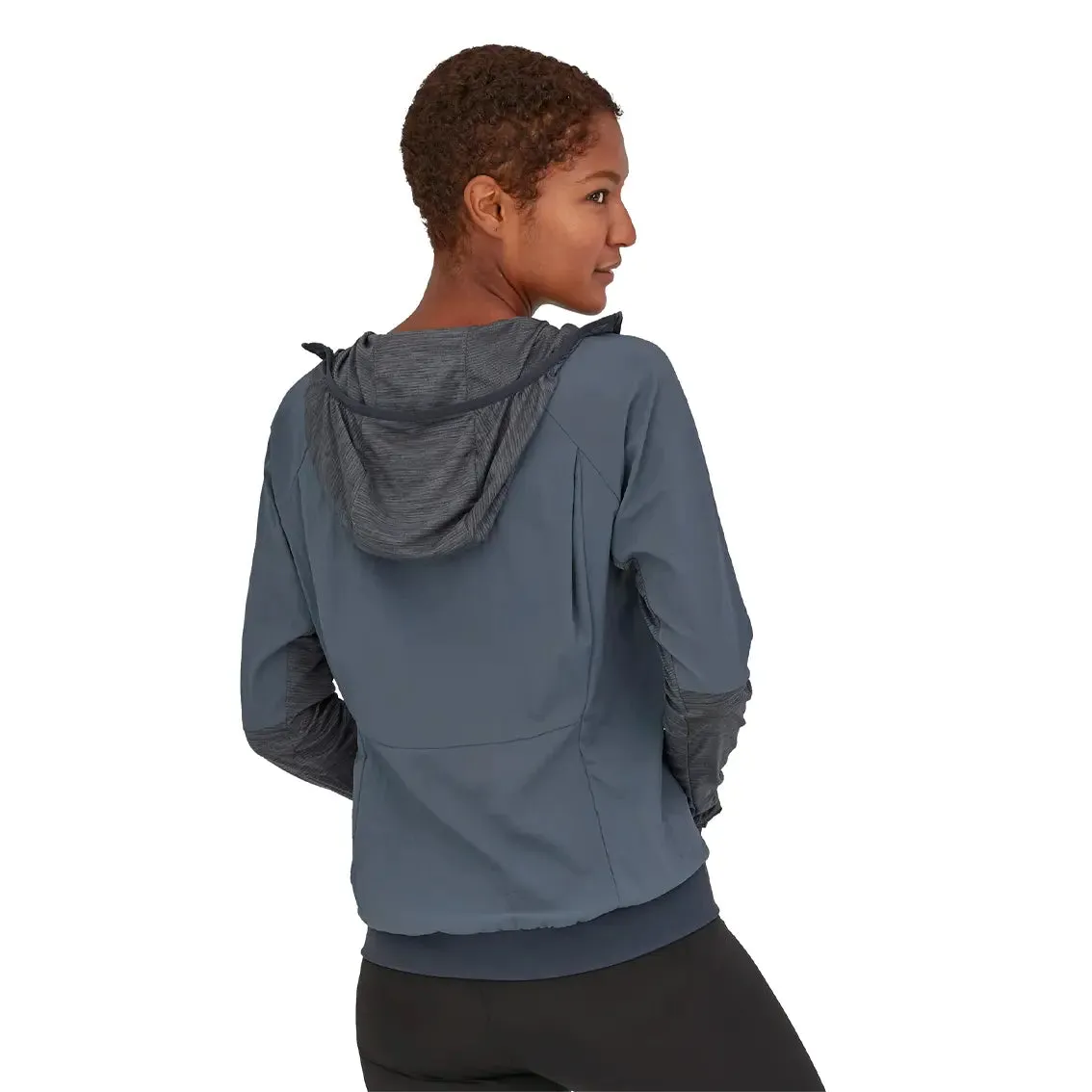 Bonded Seam Technology Womens Patagonia Airshed Pro Pullover - Plume Grey