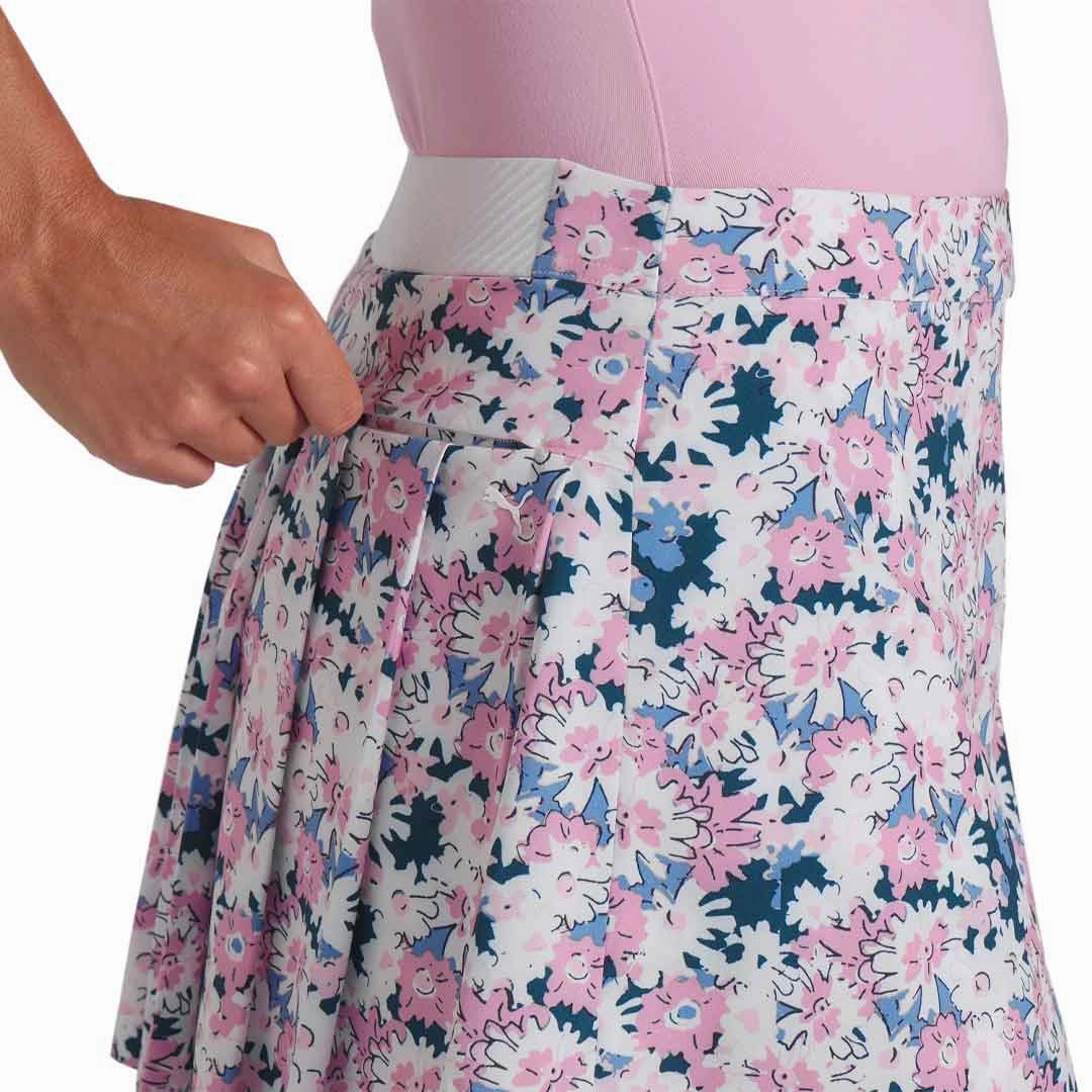 Compact Knit Texture Puma - Women's Bloom Wrap Skirt (625900 01)