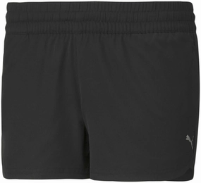 High-waisted Elastic hem Performance Woven 3in Shorts W