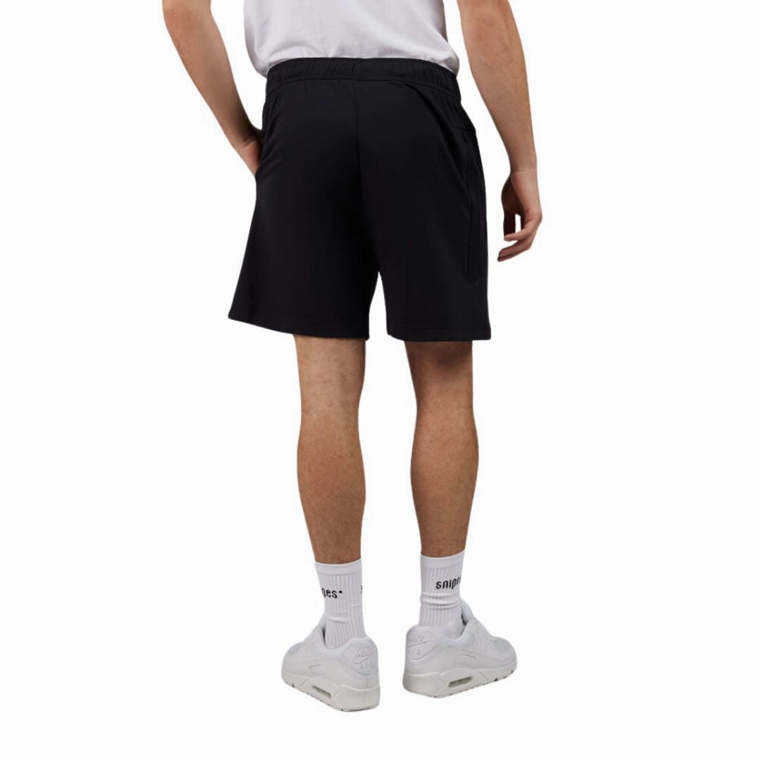 Lightweight Tech Shorts Leather Look Non Binding Waistline