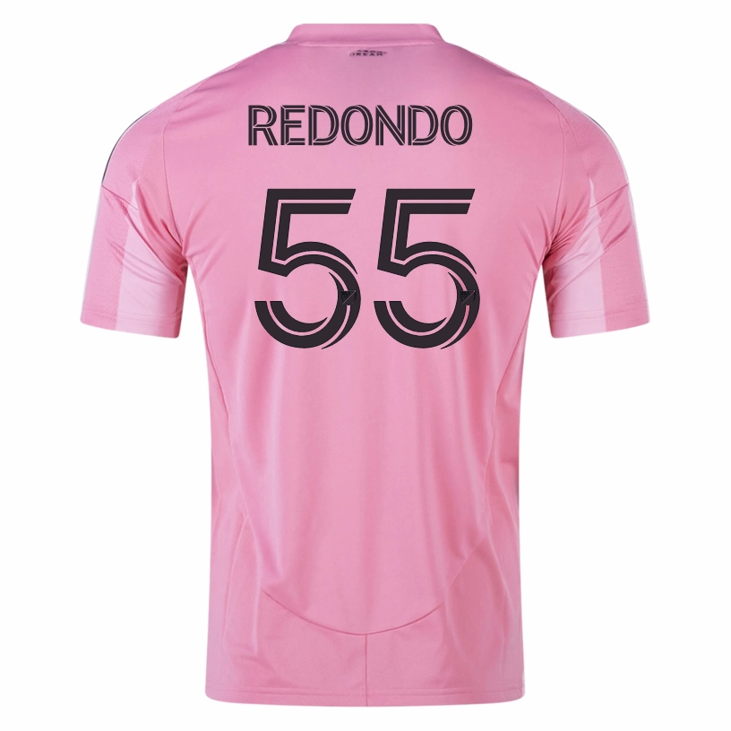 Machine Washable Durability Thermal regulation adidas Federico Redondo Inter Miami CF Home Jersey 25/26 (Easy Pink)