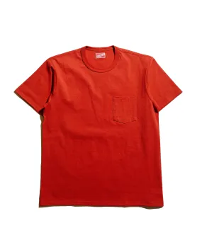 The Real McCoy's MC22006 Pocket Tee Cherry Soft Fabric