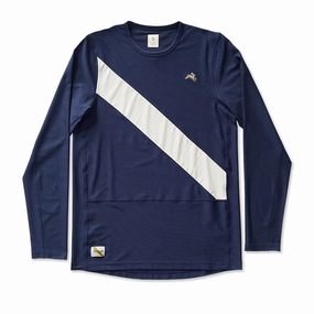 Comfortable Piece Mens Tracksmith Van Cortlandt Long Sleeve Running T-shirt